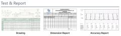 Linear guideway report certificate from Tianjin Haorongshengye Electrical Equipment Co., Ltd.