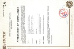 Diamond pads certificate from Tianjin Kaida Science and Technology Co., Ltd.