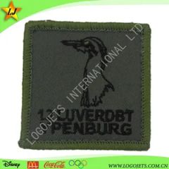 Embroidery Patch Style Sew-on Origin China Trademark OEM HS Code 58071000 Model NO. LJ-E0001 Technics Embroidered Border Merrow - Image 5