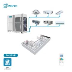 Industrial Rooftop Vrf System Indoor 5 Ton Central Air Conditioning Units Price Package Ceiling Concealed 110V Ducted Type Vrv Air Conditioner - ZERO TECHNOLOGIES CO., LTD.