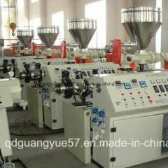 PVC Conical Twin Screw Plastic Extruder Price Control PLC Exhaust Exhaust Screw Twin-Screw Main Motor 37 Kw Warranty 2 Years - Image 6