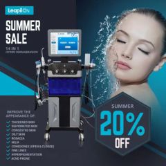 Top 14in1 Hydra Diamond Dermabrasion Hydra Cleaning RF Beauty Machine - Qingdao Leapilov S&T Development Co., Ltd