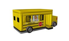 Custom Inflatable Bouncer Jumping Castle School Bus Theme Funny Playground - Image 3