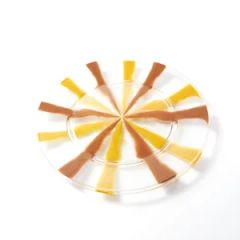 Durable OEM Colorful Round Plate Kitchenware Plastic Dinnerware - Image 3