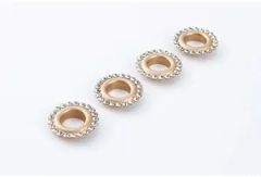 Custom Fashion Hot Colorful Silver Gold 15mm Bag Garment Rhinestone Grommet Eyelet - Image 6