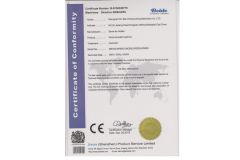 CE For wood dovetail machine certificate from Shanghai Win Star Woodworking Machinery Co., Ltd.