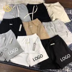 Custom Logo 100 Cotton Relaxed French Terry Sweat Shorts - Guangzhou Shangshang Industrial Co., Ltd.