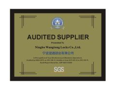 SGS certificate from Ningbo Wangtong Locks Co., Ltd.