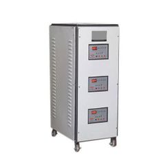 Three Phase Servo Stabilizer Portable Yes Phase Three Phase Efficiency (%) 98% Product Type Electric Application - Image 1