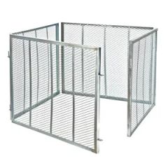 Durable Expanded Metal Mesh Backyard Compost Bin for Sustainable Garden Waste Management - Image 4