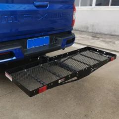 Collapsible Hitch Tray Luggage Rack Basket - Image 5