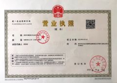 business license certificate from Shenzhen Vili Cosmetics Co., Ltd