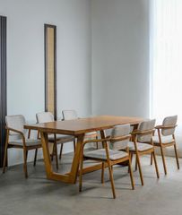 Dining set teak wood - Image 1