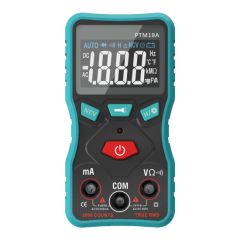 Professional True RMS Auto-Ranging Digtal Multimeter Non-Contact Voltage/Capacitance/Diode Tester Detector Checker Meter (PTM19B) - Image 1