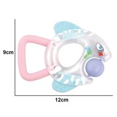 Early Learning Musical Infant Rattle Sensory Teether Toddlers Chewing Teething Toys Baby 4PC Set Rattles Toy - Image 6