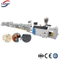 SUS304 Plastic PVC Water Pipe Making Machine Extruder UPVC Conduit Tube Extrusion Fabrication Equipment CPVC Manufacturer Production Line Machinery Factory Cost - Image 1