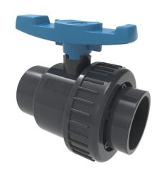 Compact PVC Ball Valve Pn16 for Greenhouse Micro Irrigation PE Pipe Fitting Accessories - Image 2