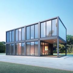 Two Storey 20 Feet Living Prefab Container Garage House Trademark ZONTOP Certificate CE ISO Model NO. ZDXF-200 Warranty Three - Weifang Zontop Prefab Steel Structure Co., Ltd.