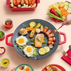 Electric BBQ Grill Barbecue Plate Multi-Functional Plate Electric Griddles - Image 1