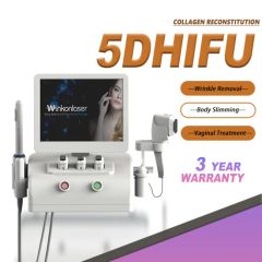 5D Hifu High Intensity Focused Ultrasound 8 Cartridges Skin Lifting Face Tightening Body Wrinkle Removal Beauty Equipment Hifu - Sanhe Wk Electronic Technology Co., Ltd.