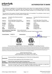 fryer certificate from Guangzhou ETON Import & Export Co., Ltd.