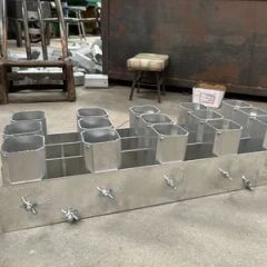 Iron+ Aluminum 2 Inch 15 Shots Fireworks Display Mortar Racks - Image 1