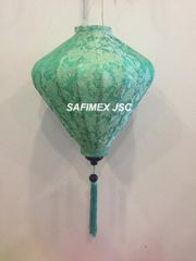 Vietnam Handcrafted Bamboo Satin Lantern Restaurant Party Hanging Wedding Decor DIY Silk Fabric Cover Colorful Wholesale - Image 2