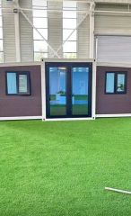 Luxury Expandable Steel Structure Container Villa with Big Glass - Image 4
