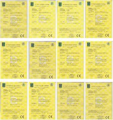CE certificate certificate of Yiwu AODOTOP Machinery Company – certificate photo, supplier certificates section