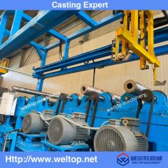 Dual Metal Casting Machine Standard AISI Color Customized Control Core PLC Trademark weltop HS Code 8454309000 Origin China - Image 1
