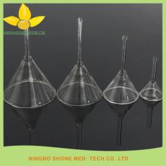 SH-LGF Glass Dropping Funnel Lab Consumable CE ISO 1Y MOQ100 Origin China Trademark SHONE Model NO. SH-LGF HS Code 3926909090 - Image 1