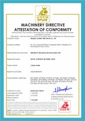 CE certificate of Carton sealer certificate from Qingdao Goldtec Machinery Co., Ltd