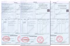 Certificate of Origin certificate from Zhengzhou Brave Machinery Co., Ltd.