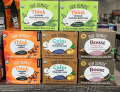 PREMIUM INSTANT COFFEE BLENDS FOUR SIGMATIC COFFEE MIX & COFFEE LATE 60g BOX SALE – product photo 3, product detail gallery