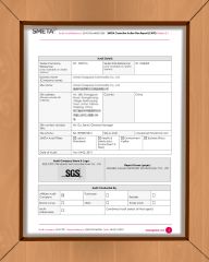 SEDEX certificate from Shanghai Premier Homewares Co., Ltd.