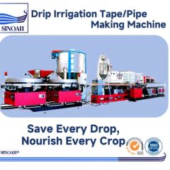 High Speed Drip Irrigation Tape Making Machinery Condition New Origin Tianjin Trademark Sinoah Shipment Cotainer Screw Single Screw - RUNWOO (TIANJIN) NEW MATERIAL TECHNOLOGY CO., LTD