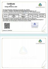 SASO certificate from SHAANXI CARSEEN TYRE CO., LTD.