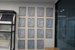 Certificate display certificate from Zhejiang Zhongchao Composite New Materials Co., Ltd.