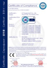 CE Certificate of Forklift Truck certificate of ZHEJIANG EP EQUIPMENT IMP. & EXP. CO., LTD. – certificate photo, supplier certificates section