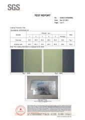 Product Inspection Report certificate of DA LIAN MESCO STEEL CO., LTD. – certificate photo, supplier certificates section