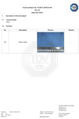 TüV3 certificate of Taizhou Hongchuang Hardware Co., Ltd. – certificate photo, supplier certificates section
