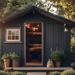 Premium Outdoor Red Cedar Sauna Room with Heater System - Image 6