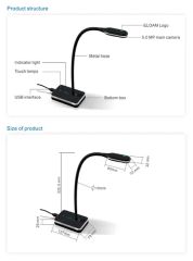 Teaching Equipment Gooseneck Design High Speed HDMI Visualizer - Image 6
