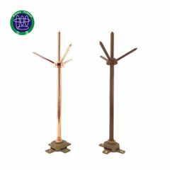 Pure Copper Lightning Arrester Material Copper Rated Voltage 11 kV 1meter 14.2,17.2,25mm Air Rod Height 1meter Country of Origin Made in - Image 3