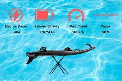 Powered Surfboard, Jet Powered Surf Board Material EPP Origin China Age Group Adult Motor Power 12kw Max Speed 58km/H Max Bearing - Image 5