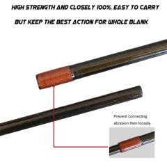 24ton Carbon Cork Handle Medium Action Fly Fishing Rods MOQ 200 OEM Yes Action M Section 4 Weight 3# Color Black Power - Image 4