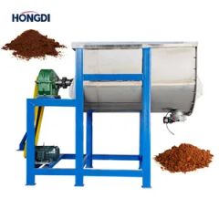 Dry Wooden Gypsum Spice Machine Food Powder Mixing Machine Condition New Motor Power 3kw Trademark Hongdi Certification CE - Zhengzhou Hongdi Machinery Co., Ltd.