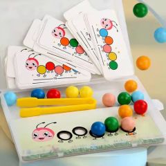 Children's Wooden Caterpillar Bead Game Educational Puzzle Toys to Improve Hands-on Ability and Color Cognition - Yiwu Cassue Trading Co., Ltd