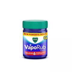 Vicks Fast Acting Chest Rub Helps Loosen Mucus And Supports Clear Breathing During Cold And Flu Season For Family Care - Image 2