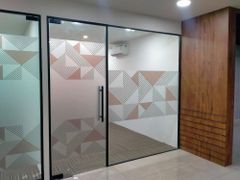 Office Partition Panel Thickness 50 mm Application Area Interior Partition Type Full Height Partition Material Aluminium And - Image 11